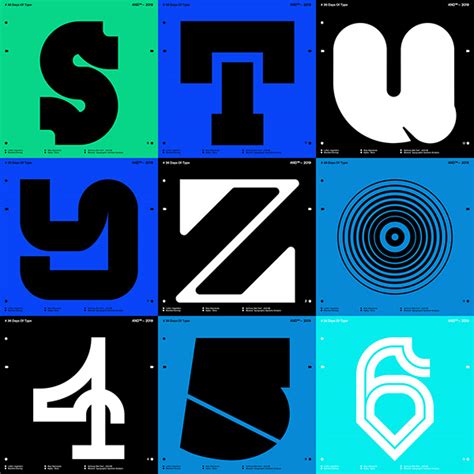 36 Days Of Type Typographic Singularity Behance