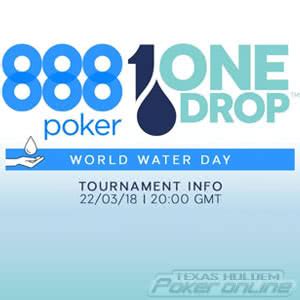 The site owner hides the web page description. Don´t Miss 888 Poker´s One Drop World Water Day Event