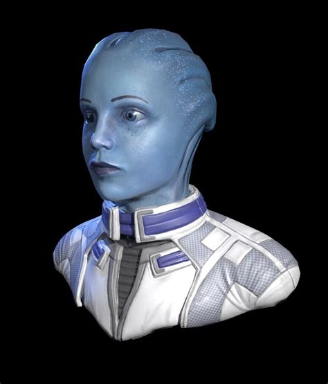 Artstation Liara Tsoni Bust