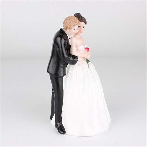 Humor Marriage Funny Polyresin Figurine Wedding Cake Toppers Bride Groom Decor Ebay