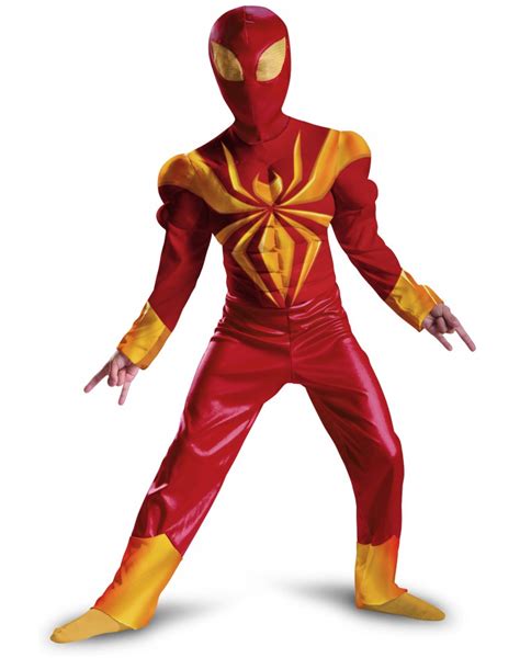 Ultimate Iron Spider Man Classic Muscle Iron Spider Man Costume