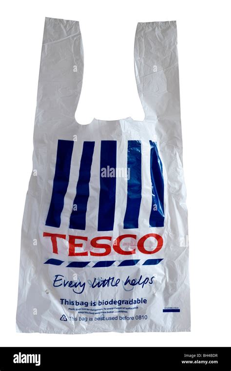 Tesco Carrier Bag Cut Out Stock Images And Pictures Alamy