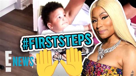 Nicki Minaj Shares RARE Footage Of Baby Boy Learning To Walk E News