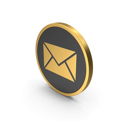 Gold Icon Message Png Images And Psds For Download Pixelsquid S112998916