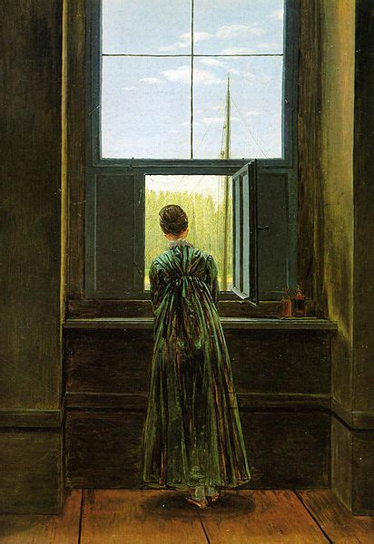 Friedrich - Femme à la fenêtre