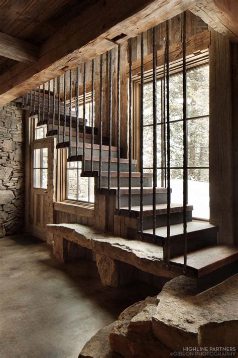 A Rustic Mountain Retreat Perfect For Entertaining In Big