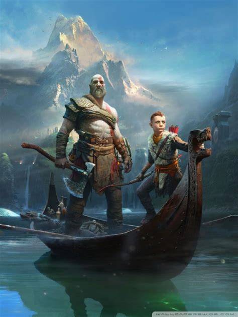 We've gathered more than 5 million images uploaded by our users and sorted. God Of War, Kratos and Atreus, 2018 Game Ultra HD Desktop ...