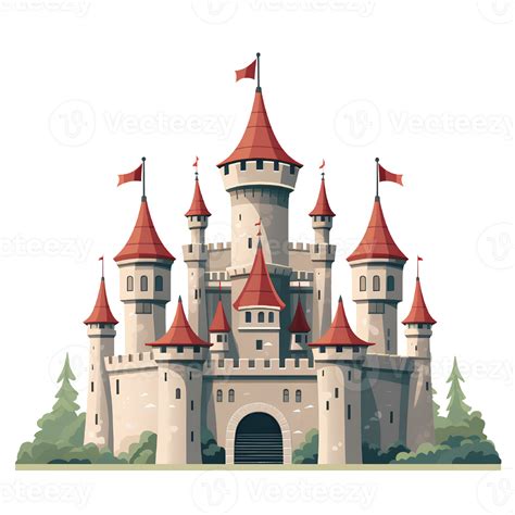 Castle Illustration Ai Generative 29227444 Png