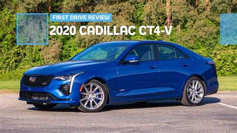 2020 Cadillac Ct4 V First Drive Review Please Go Back To Your Roots