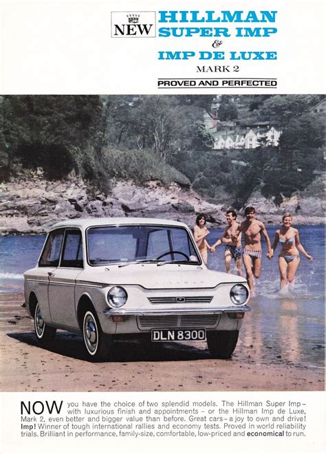 Hillman Imp Mk Ii Brochure 1965 Classic Cars British British Cars