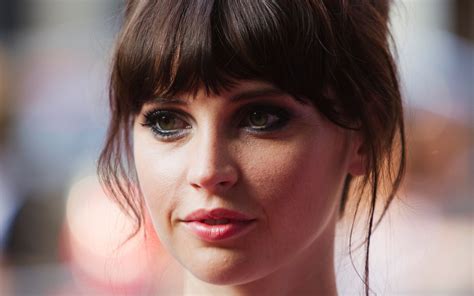 Download Wallpapers Felicity Jones 4k Face English Actress Portrait