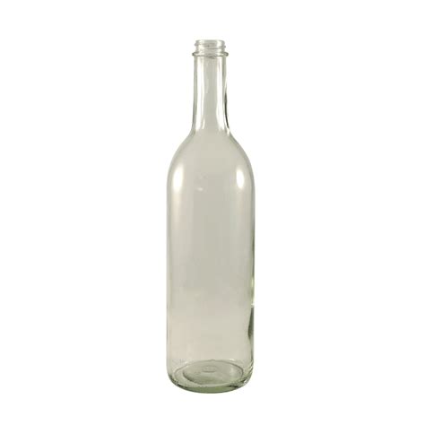 750 ml Clear Glass Bordeaux Wine Bottle - CT | Kaufman Container
