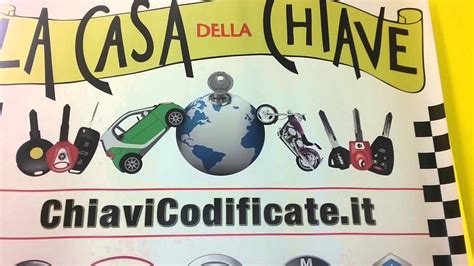 L'unica chiave che avevate è andata persa o distrutta? CHIAVE CON CODIFICA PER AUTO BUSTO ARSIZIO - YouTube