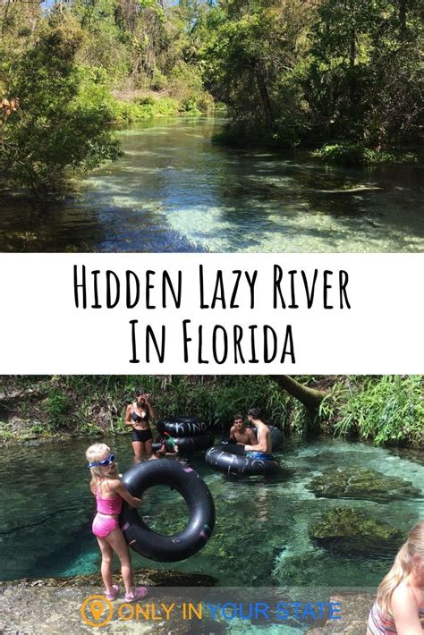 this hidden lazy river in florida has some of the bluest water in the state in 2020 florida