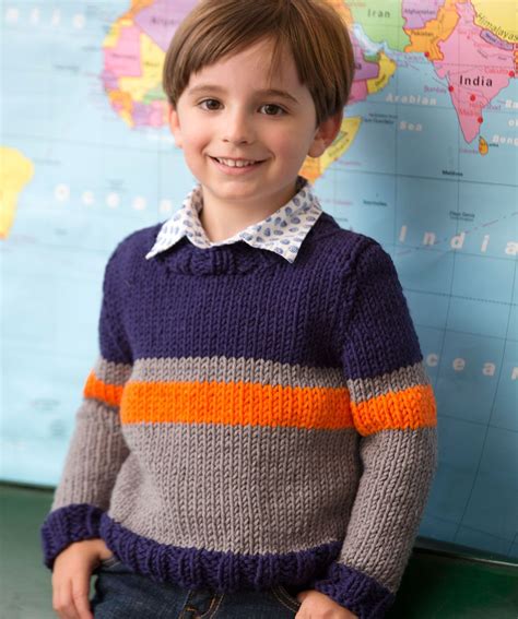Show A Young Boy Your Love With A Sweater Knit Just For Him Accent