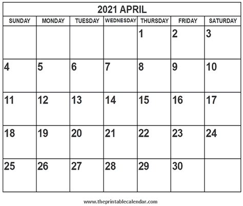 Choose the month that you want to download and then click on the word icon next to that month. Printable 2021 April calendar