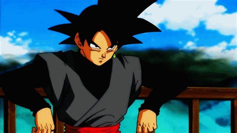 Do you like this gif of goku? Goku Black vs Black Shadow: Smackdown Warm-Up! - JJ's ...