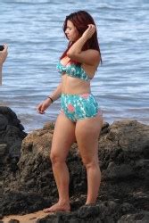 Jillian Rose Reed Granny Panty Bikini In Hawaii The