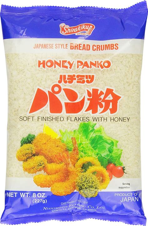 Shirakiku Panko Honey Bread Crumbs 8 Ounce Amazonca Grocery