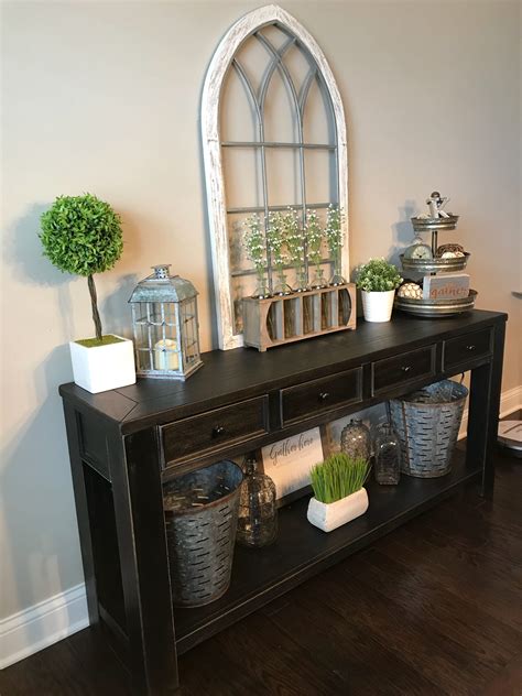Dining Room Console Table Decor