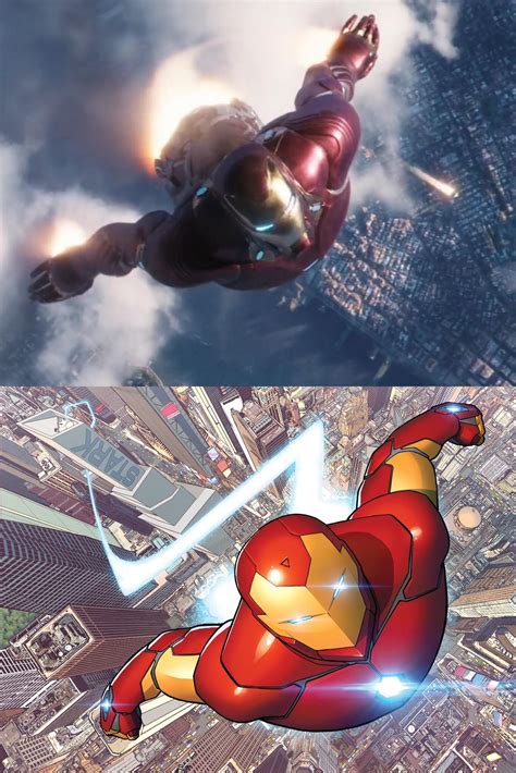 The invincible iron man every time a industrialist's efforts to boost an early temple direct him to be wounded and captured from enemy forces, he needs to use his ideas for a power armor as a way to fight as a stunt. This shot from Infinity War looks like the cover of ...
