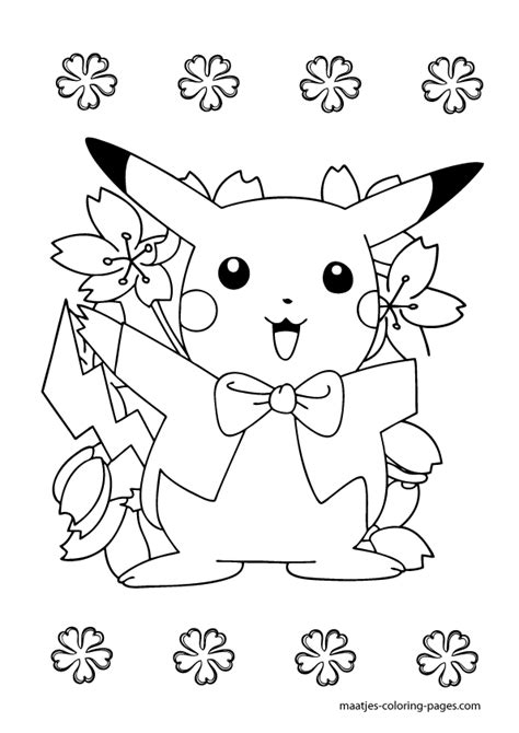 Find sasha pikachu and other creatures to color with this series of free pokemon coloring. funny pikatchu Colouring Pages to print - Enjoy Coloring ...