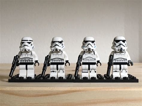 Four Generations Of Lego Stormtrooper Rlegostarwars