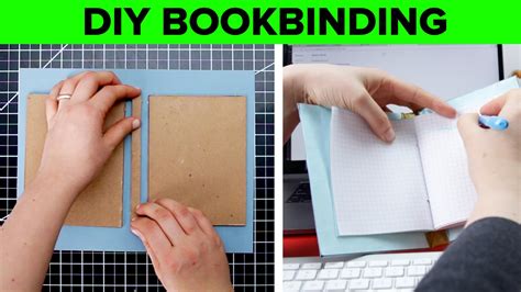 Adhesive bound books are the books you usually buy in bookstores: DIY Hard Cover Bookbinding - YouTube