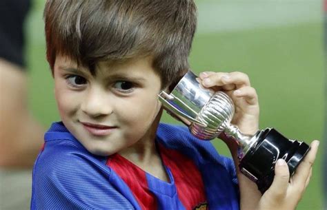 Ce A Crescut Thiago Messi A Ajuns Deja La Inaltimea Tatalui Sau