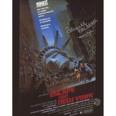 Adrienne Barbeau Signed Escape From New York X Photo Inscribed Maggie Legends COA