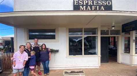 Maui Family Owned Espresso Mafia Serves Up Coffee Community At New Spot In Makawao Maui Now