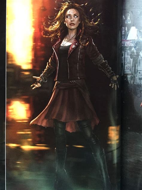 Wanda Maximoffscarlet Witch Concept Art Avengers Scarlet Witch