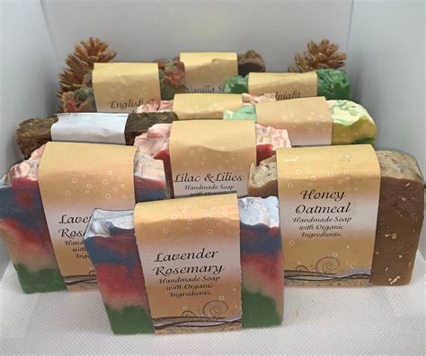 Naturally Handmade Soap With Organic Ingredients 10 Bars Free