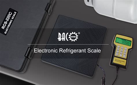 Bacoeng Refrigerant Scale Hvac Digital Refrigerant Charging