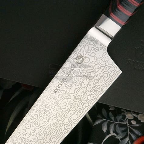 Gyuto Japanisches Messer Ryusen Hamono Houenryu Black And Red He 202
