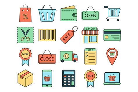Shopping Icon Vector Free Download