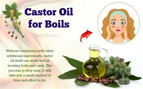 8 Ways And Tips On How To Use Castor Oil For Boils And Cysts