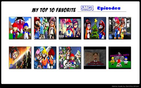 My Top 10 Favorite Smg4 Episodes By Beewinter55 On Deviantart