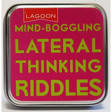 Mind Boggling Lateral Thinking Riddles Ts Games And Toys From Crafty