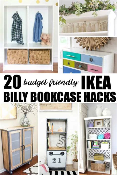 For light and ventilation, they trimmed the thin boards for the back of the billy bookcases to make a window at the top. 20 Budget Friendly IKEA Billy Bookcase Hacks - Simply Stacie