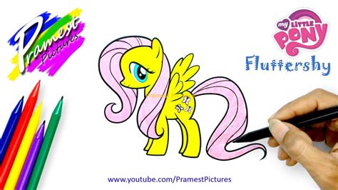 Fluttershy Cara Menggambar Dan Mewarnai Gambar Kuda Poni Untuk Anak