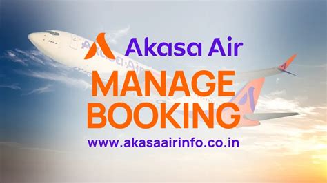 Akasa Air Manage Booking Akasa Air Web Check In Manage Booking