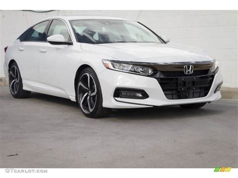 See pricing for the used 2018 honda accord sport sedan 4d. 2018 Platinum White Pearl Honda Accord Sport Sedan ...