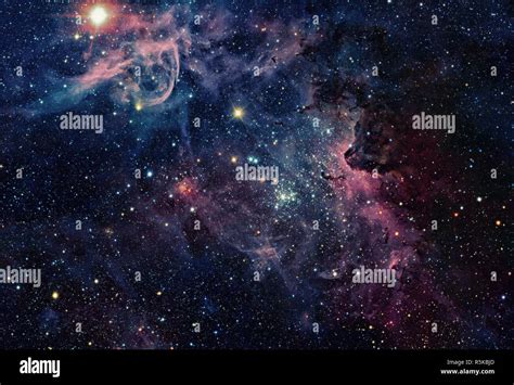 Image Of The Carina Nebula In Infrared Light Stock Photo Alamy
