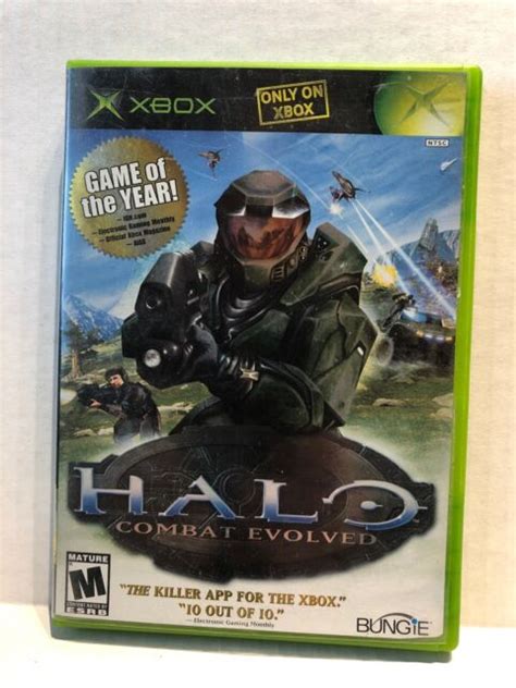 Vintage Halo Combat Evolved Original Xbox Game Complete In Box Ebay
