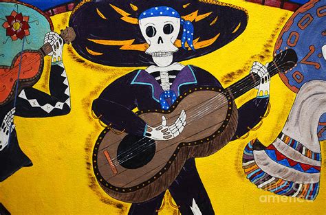 Mexican Skeleton Folk Art Photograph By Bob Christopher