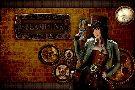 Steampunk Girl Wallpaper Wallpapersafari