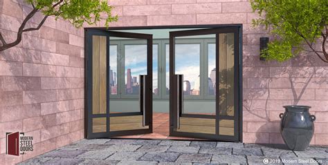 Exterior Double Door With Glass Sunnyclan