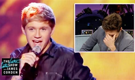 Niall Horan Cringes At One Directions First Performance On X Factor