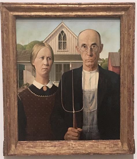 Modern Art Monday Presents American Gothic By Grant Wood The Worley Gig
